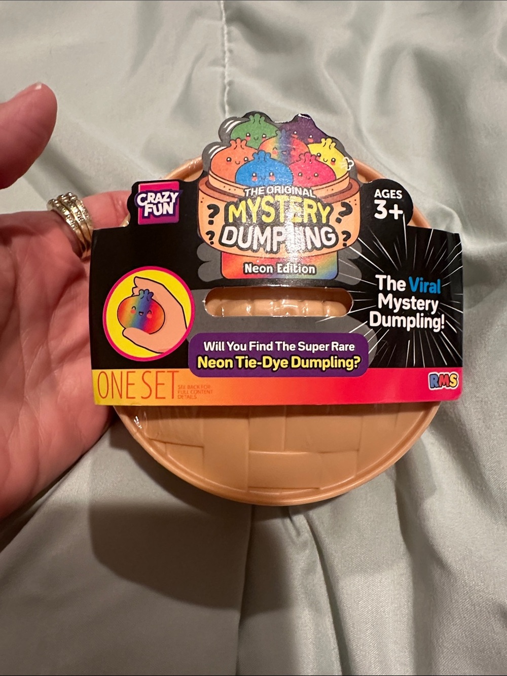 Crazy Fun Mystery Dumpling Neon Edition Toy